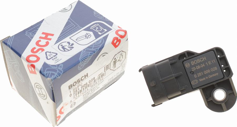 BOSCH 0 281 006 028 - Senzor,presiune supraalimentare aaoparts.ro