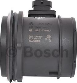 BOSCH 0 281 006 833 - Senzor debit aer aaoparts.ro