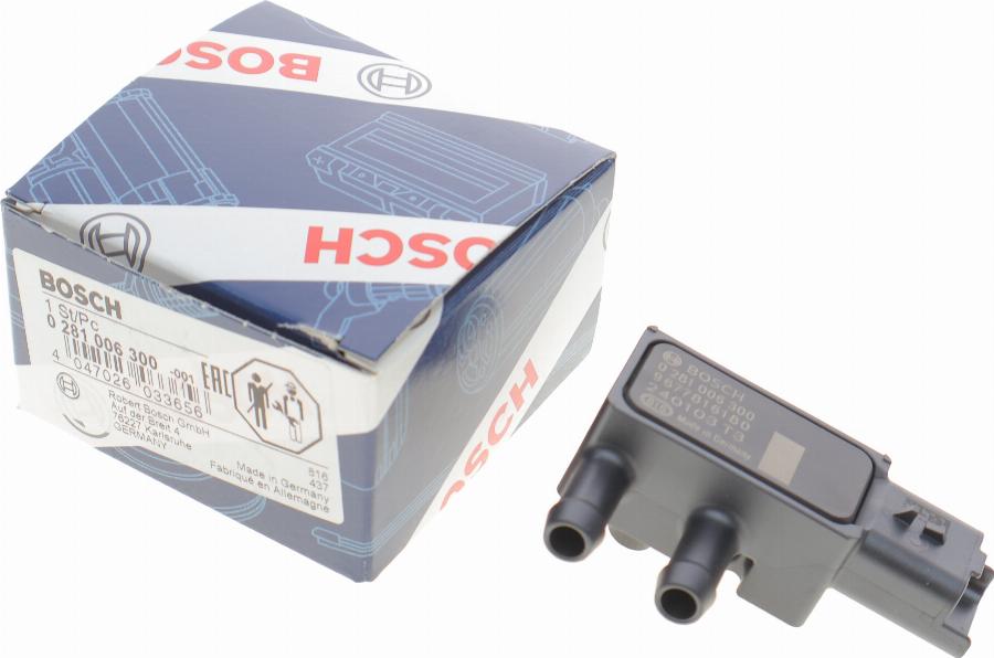 BOSCH 0 281 006 300 - Senzor, presiune gaze evacuare aaoparts.ro