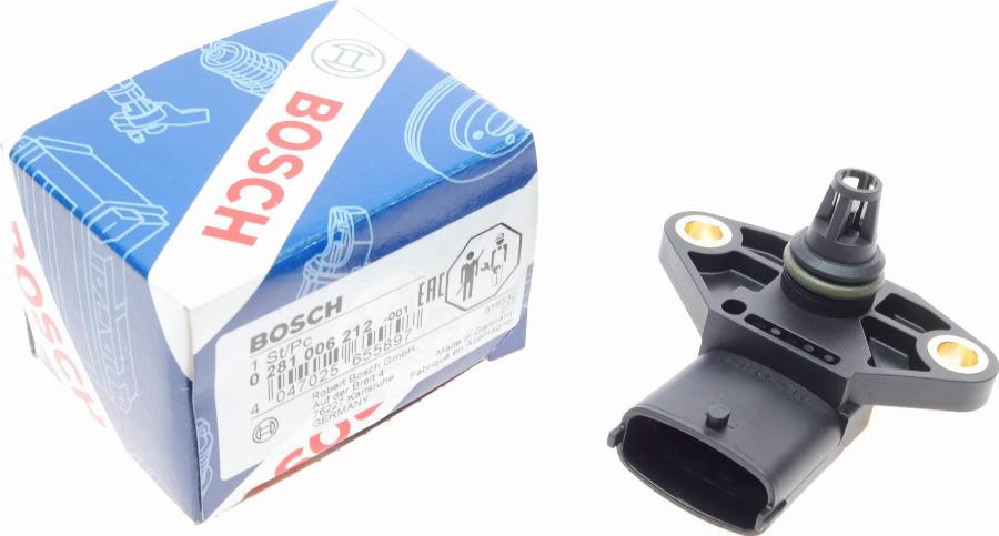 BOSCH 0 281 006 212 - Senzor,presiune supraalimentare aaoparts.ro