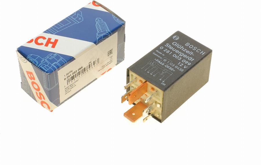 BOSCH 0 281 003 099 - Unitate de control,bujii incandescente aaoparts.ro