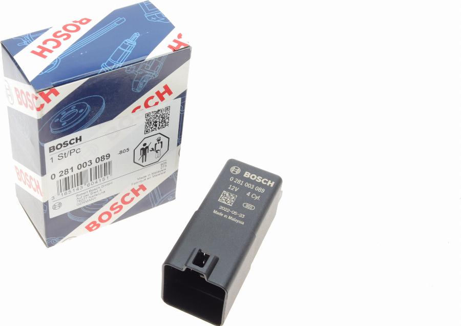 BOSCH 0 281 003 089 - Unitate de control,bujii incandescente aaoparts.ro