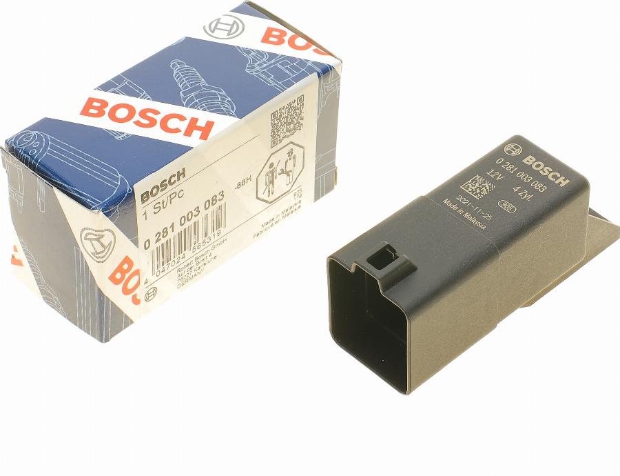 BOSCH 0 281 003 083 - Unitate de control,bujii incandescente aaoparts.ro