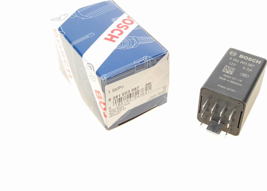 BOSCH 0 281 003 087 - Unitate de control,bujii incandescente aaoparts.ro