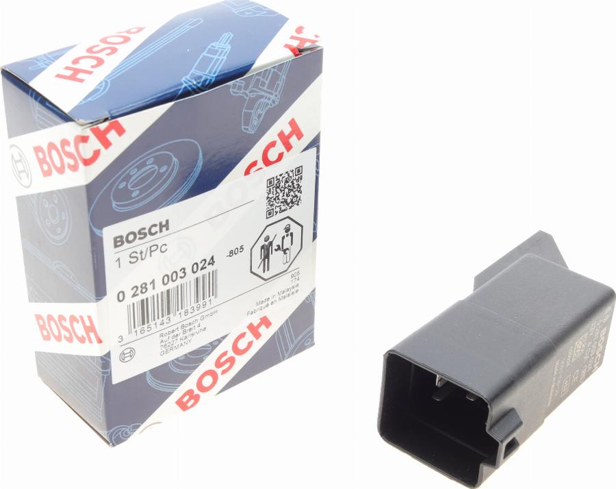 BOSCH 0 281 003 024 - Unitate de control,bujii incandescente aaoparts.ro