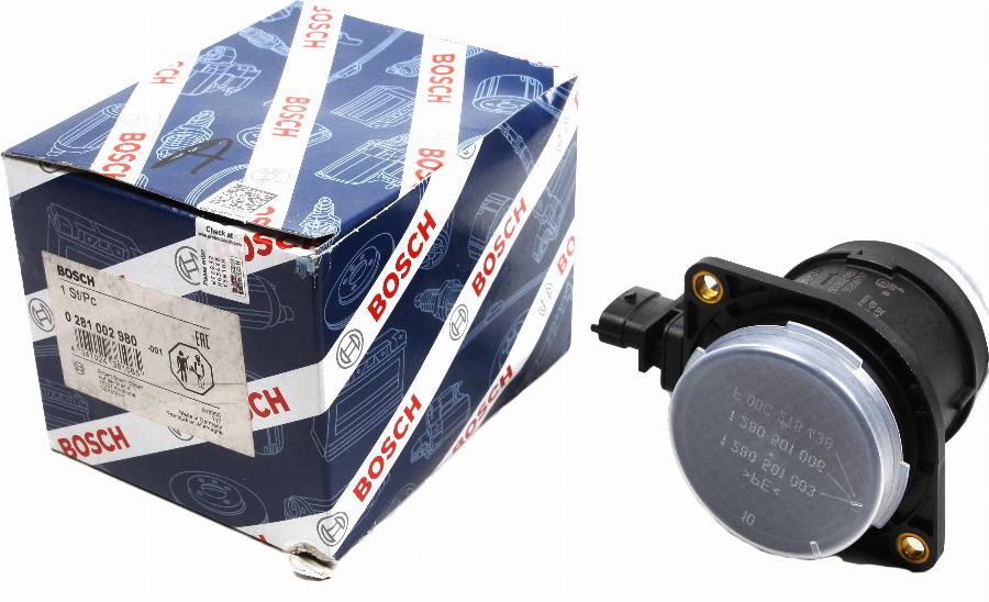 BOSCH 0 281 002 980 - Senzor debit aer aaoparts.ro