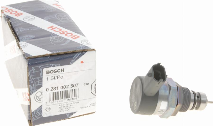 BOSCH 0 281 002 507 - Supapa control presiune, sistem - Common-Rail aaoparts.ro