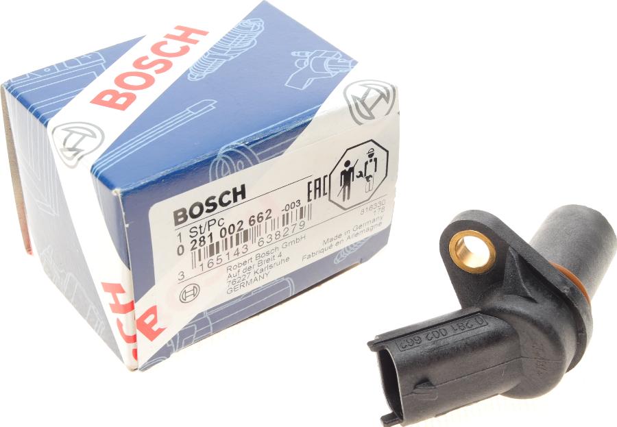 BOSCH 0 281 002 662 - Senzor impulsuri, arbore cotit aaoparts.ro