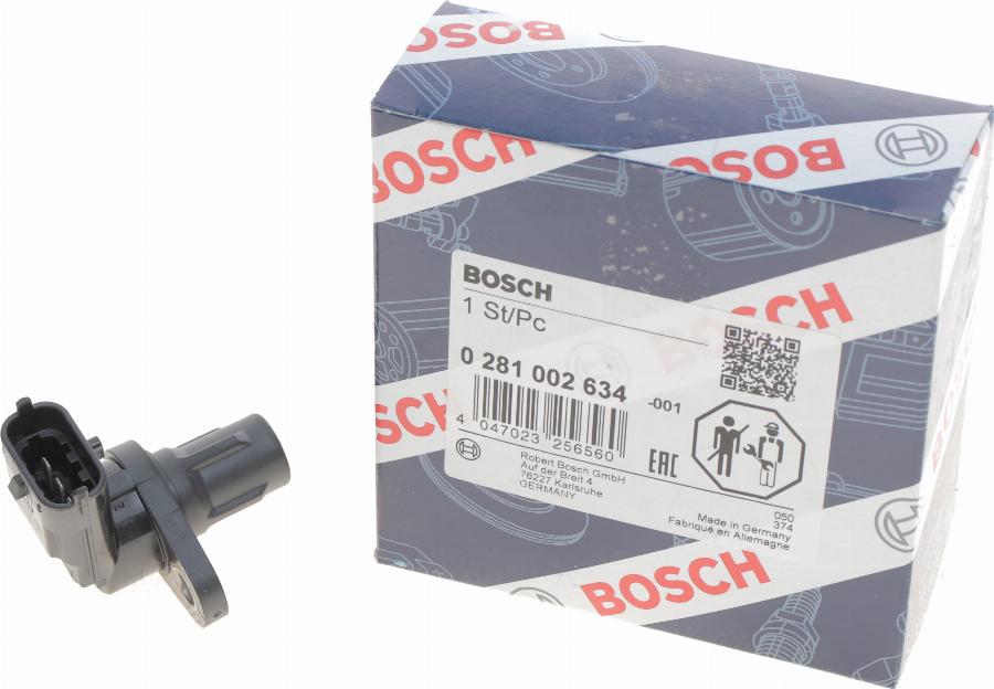 BOSCH 0 281 002 634 - Senzor,pozitie ax cu came aaoparts.ro