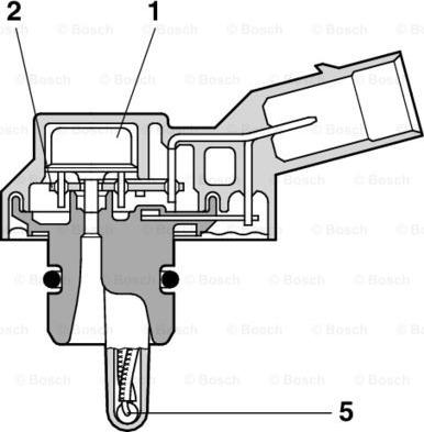 BOSCH 0 281 002 316 - Senzor,presiune supraalimentare aaoparts.ro