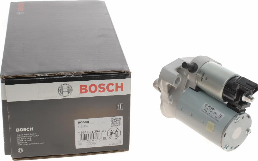 BOSCH 1 986 S01 294 - Starter aaoparts.ro