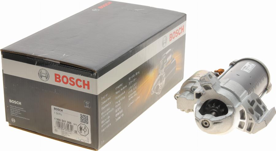 BOSCH 1 986 S01 266 - Starter aaoparts.ro