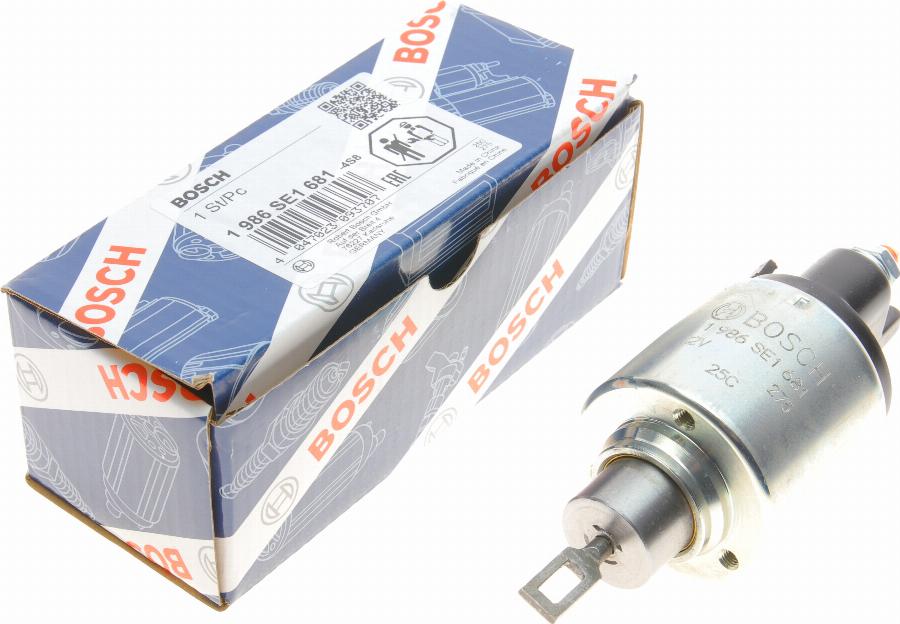 BOSCH 1986SE1681 - Solenoid, electromotor aaoparts.ro