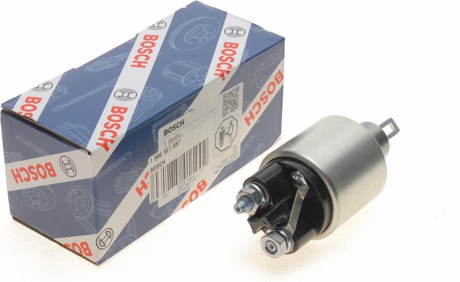 BOSCH 1986SE1687 - Solenoid, electromotor aaoparts.ro