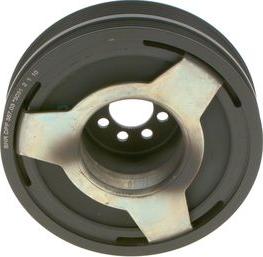 BOSCH 1 987 945 612 - Fulie curea, arbore cotit aaoparts.ro