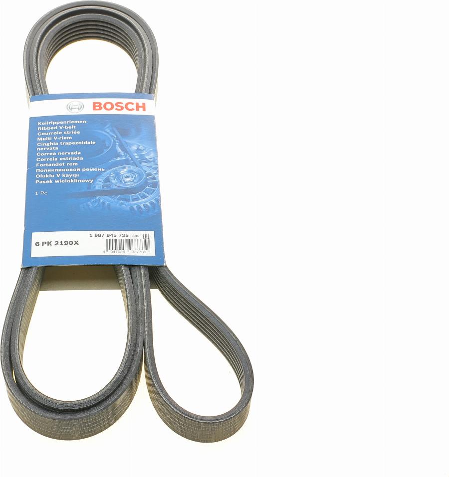 BOSCH 1 987 945 725 - Curea transmisie cu caneluri aaoparts.ro