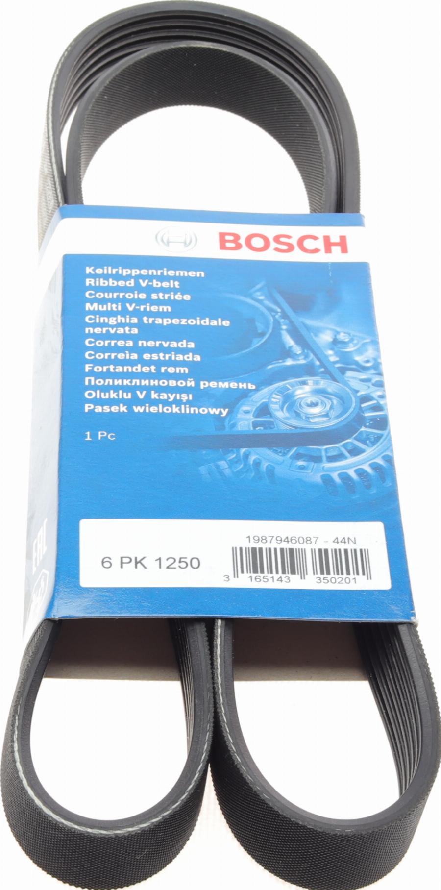 BOSCH 1 987 946 087 - Curea transmisie cu caneluri aaoparts.ro