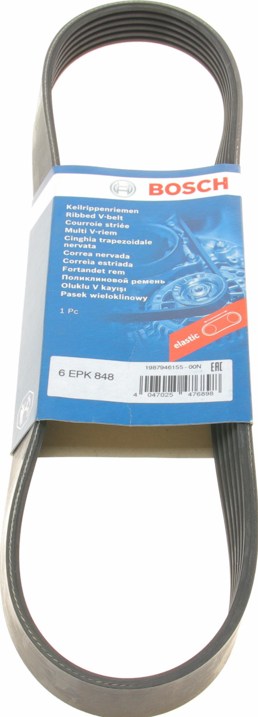 BOSCH 1 987 946 155 - Curea transmisie cu caneluri aaoparts.ro