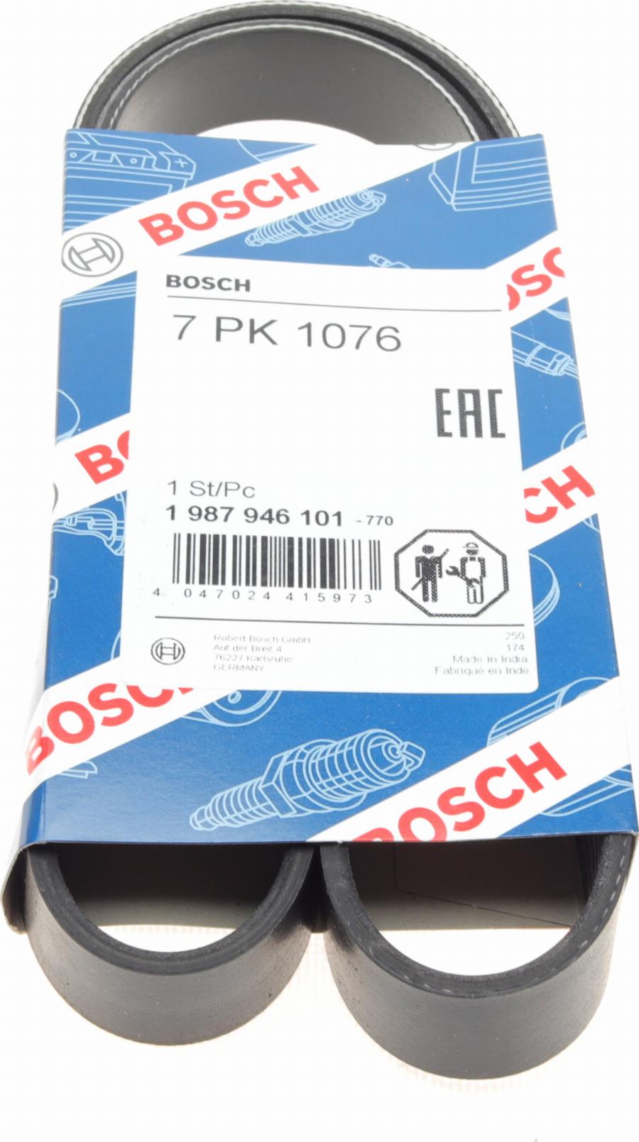 BOSCH 1 987 946 101 - Curea transmisie cu caneluri aaoparts.ro