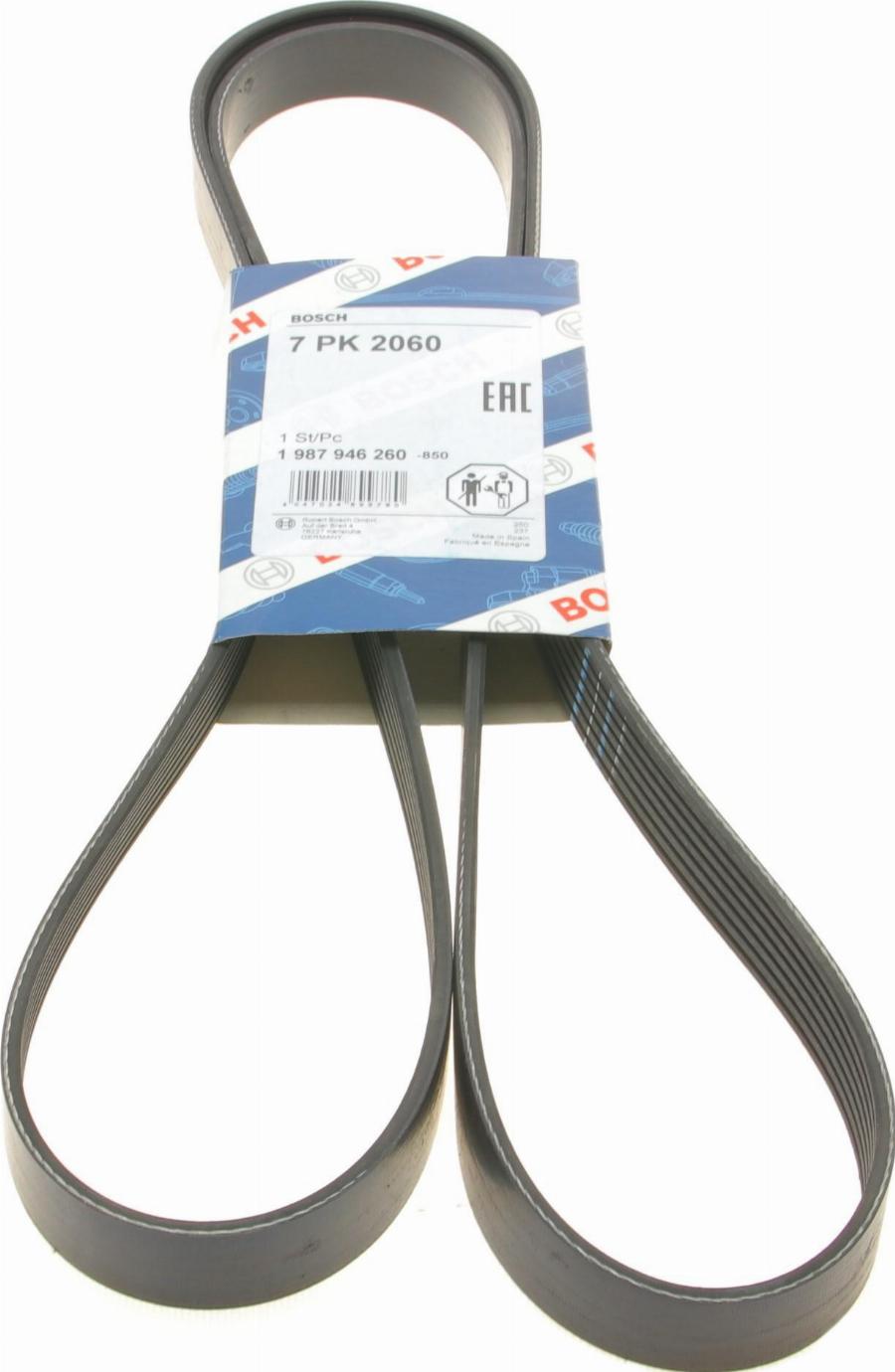 BOSCH 1 987 946 260 - Curea transmisie cu caneluri aaoparts.ro