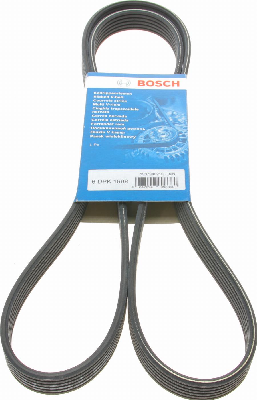 BOSCH 1 987 946 215 - Curea transmisie cu caneluri aaoparts.ro