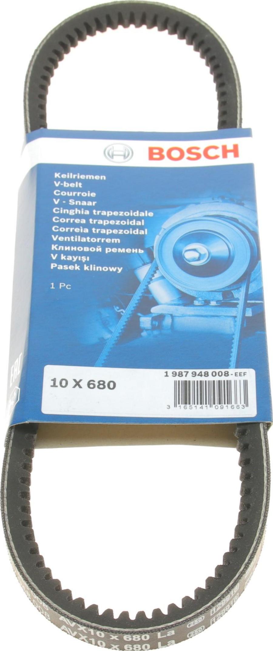 BOSCH 1 987 948 008 - Curea transmisie aaoparts.ro