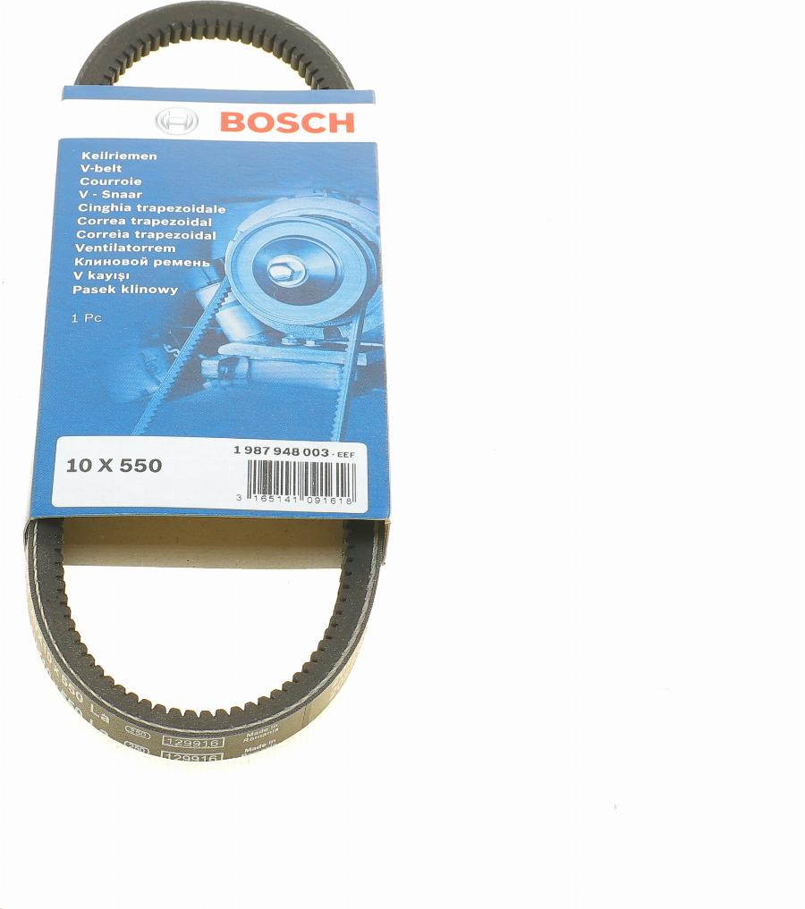 BOSCH 1 987 948 003 - Curea transmisie aaoparts.ro