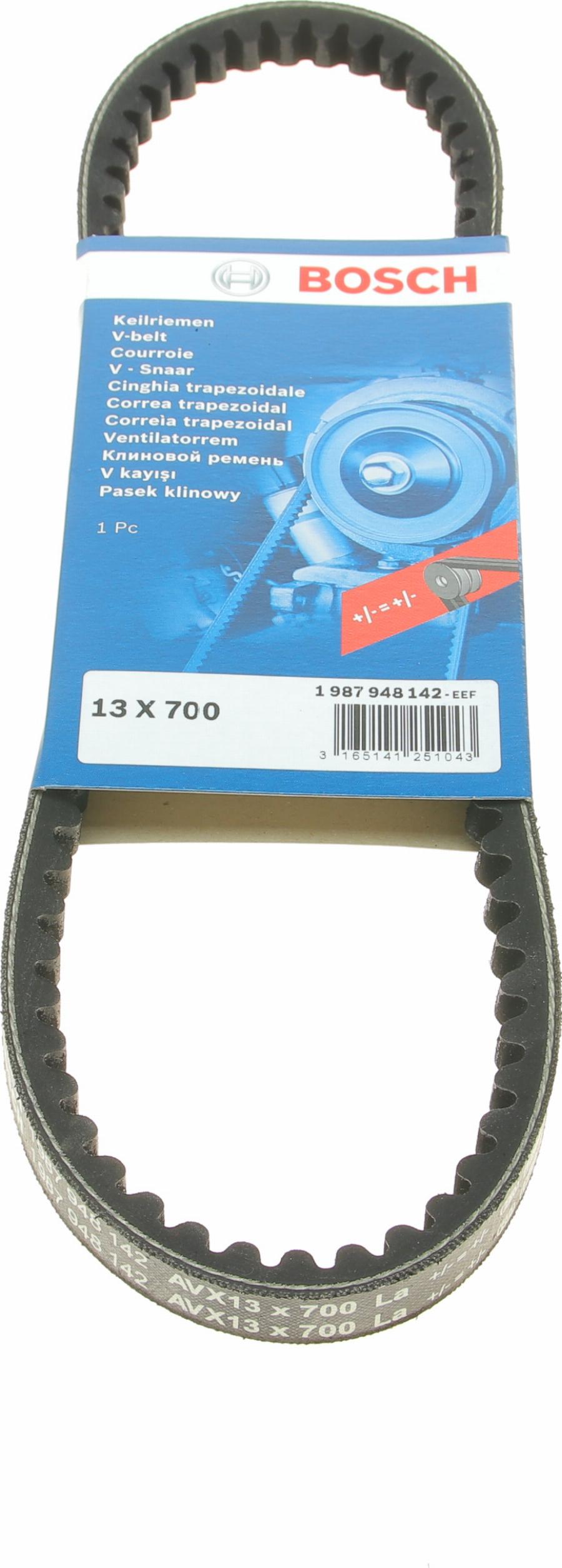 BOSCH 1 987 948 142 - Curea transmisie aaoparts.ro