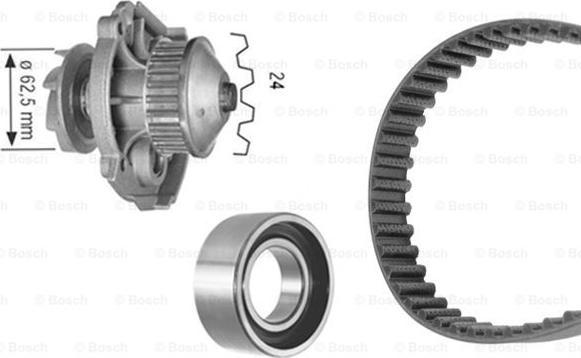 BOSCH 1 987 948 799 - Set pompa apa + curea dintata aaoparts.ro