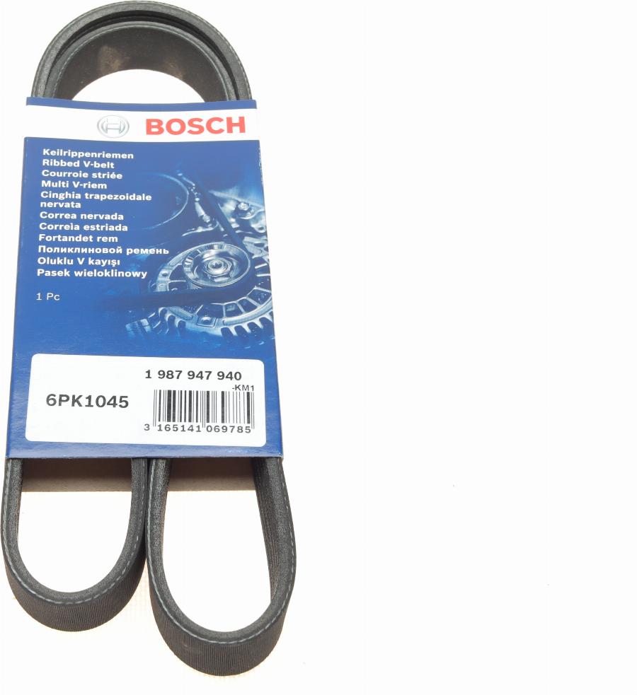 BOSCH 1 987 947 940 - Curea transmisie cu caneluri aaoparts.ro