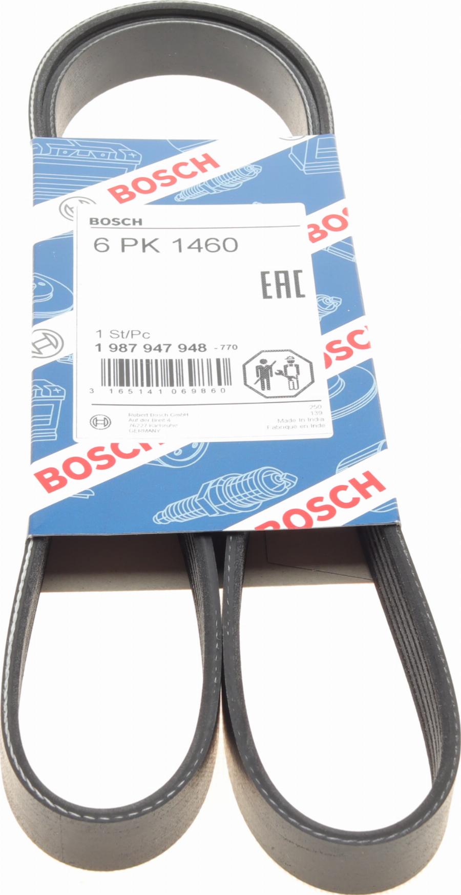 BOSCH 1 987 947 948 - Curea transmisie cu caneluri aaoparts.ro