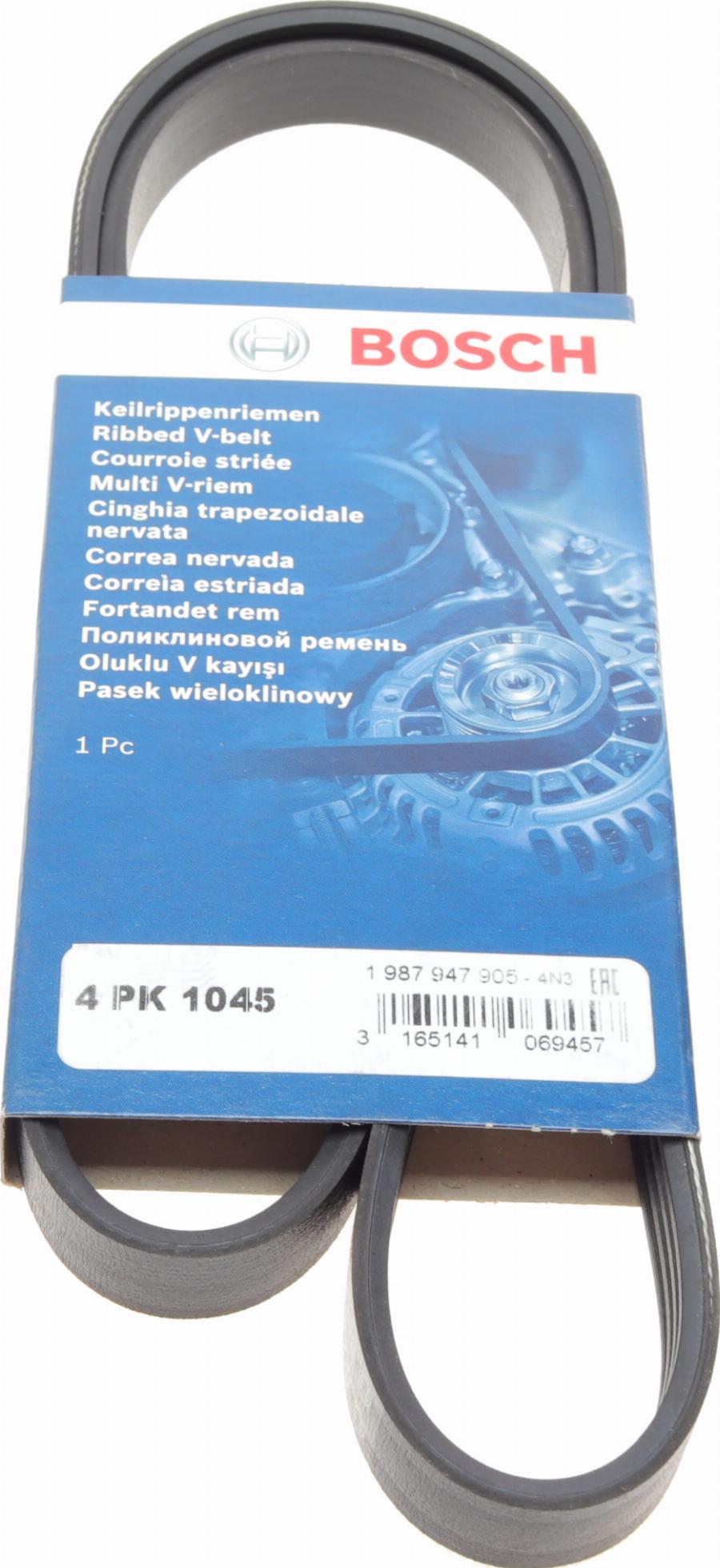 BOSCH 1 987 947 905 - Curea transmisie cu caneluri aaoparts.ro