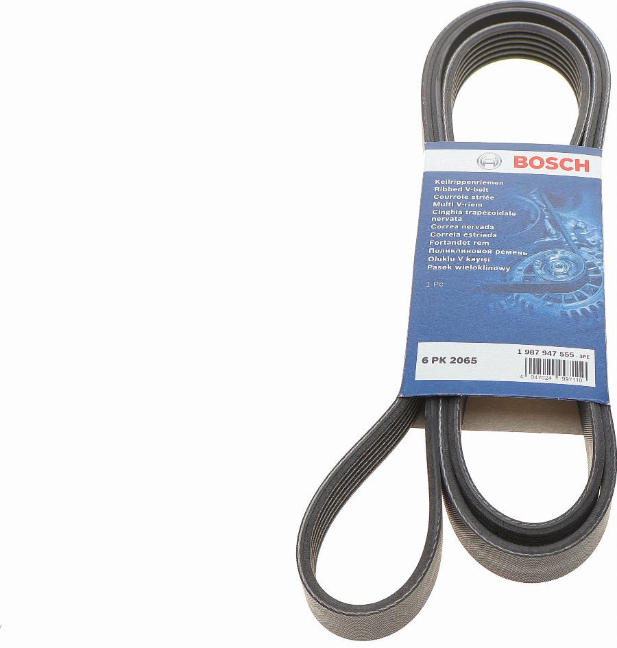 BOSCH 1 987 947 555 - Curea transmisie cu caneluri aaoparts.ro