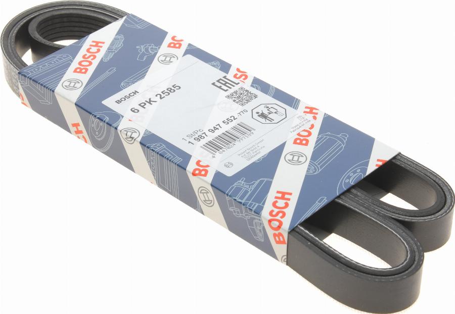 BOSCH 1 987 947 552 - Curea transmisie cu caneluri aaoparts.ro