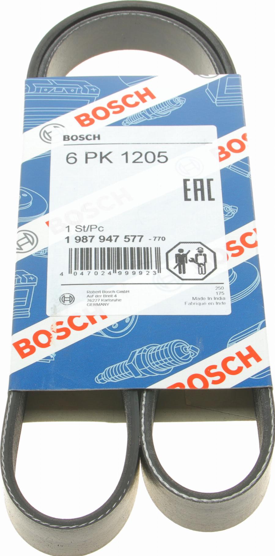 BOSCH 1 987 947 577 - Curea transmisie cu caneluri aaoparts.ro