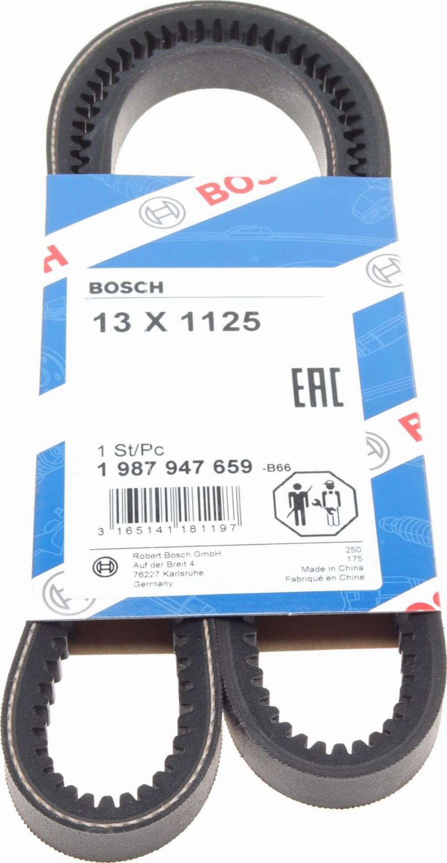 BOSCH 1 987 947 659 - Curea transmisie aaoparts.ro