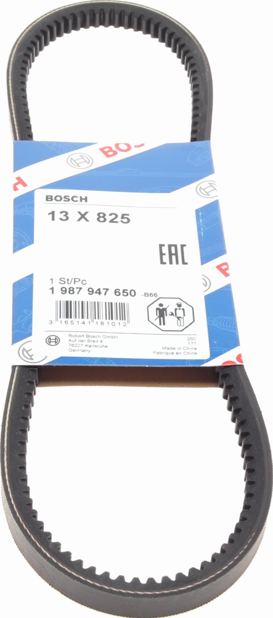 BOSCH 1 987 947 650 - Curea transmisie aaoparts.ro