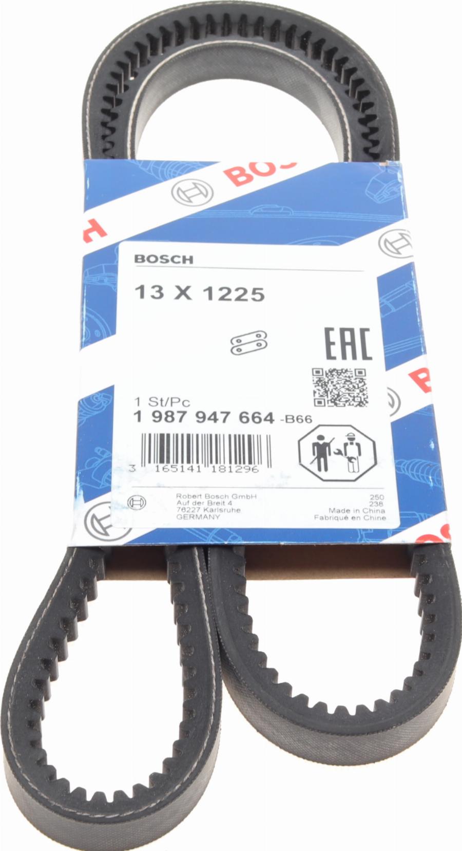 BOSCH 1 987 947 664 - Curea transmisie aaoparts.ro