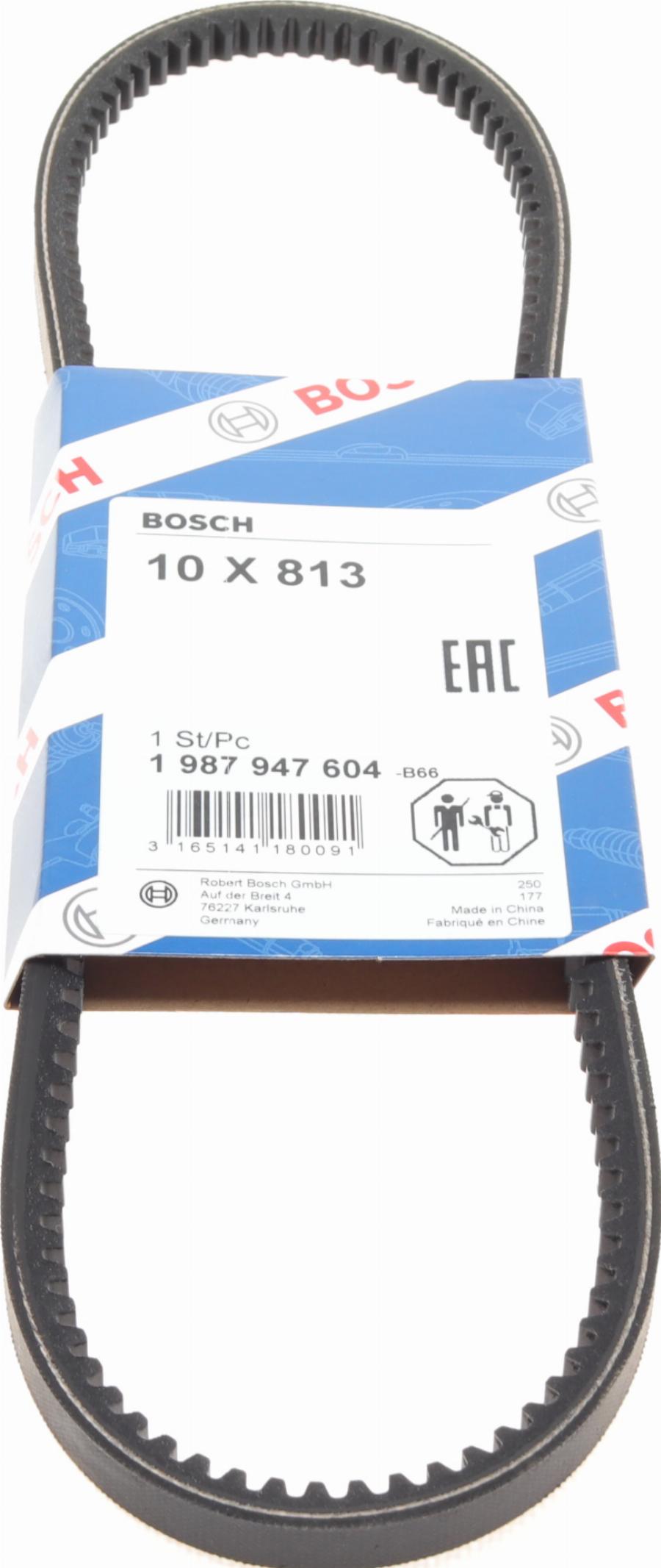 BOSCH 1 987 947 604 - Curea transmisie aaoparts.ro