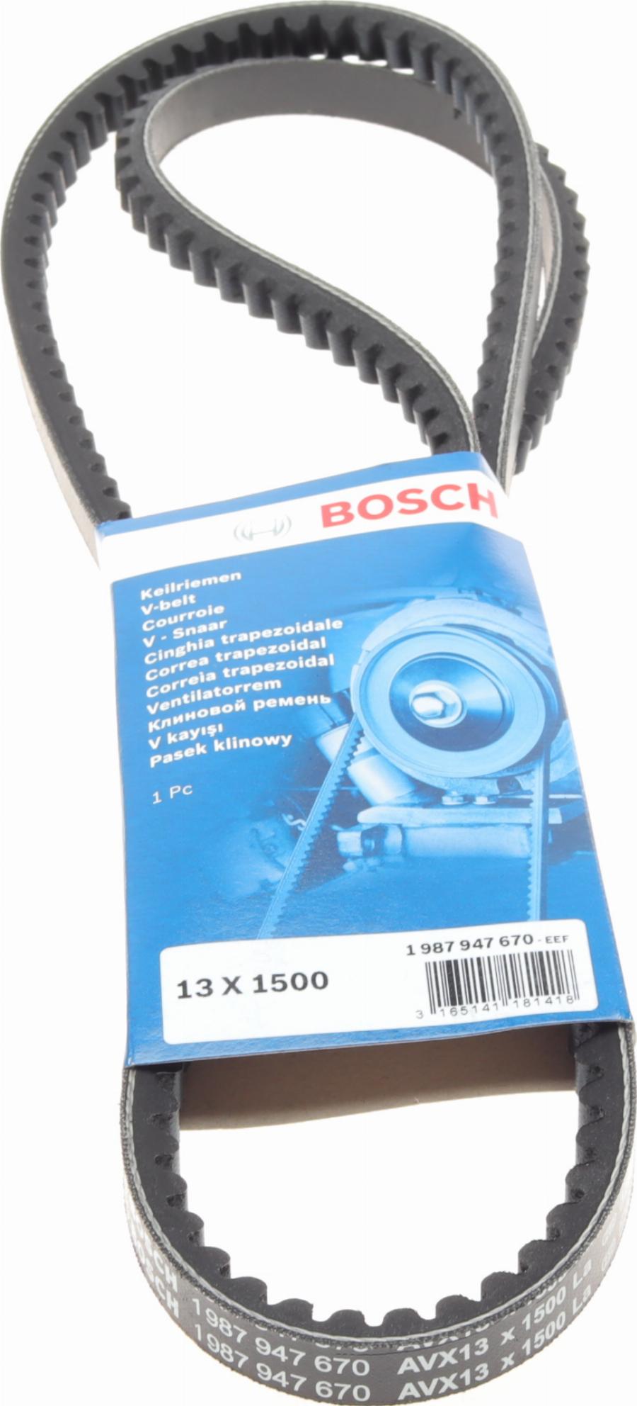 BOSCH 1 987 947 670 - Curea transmisie aaoparts.ro