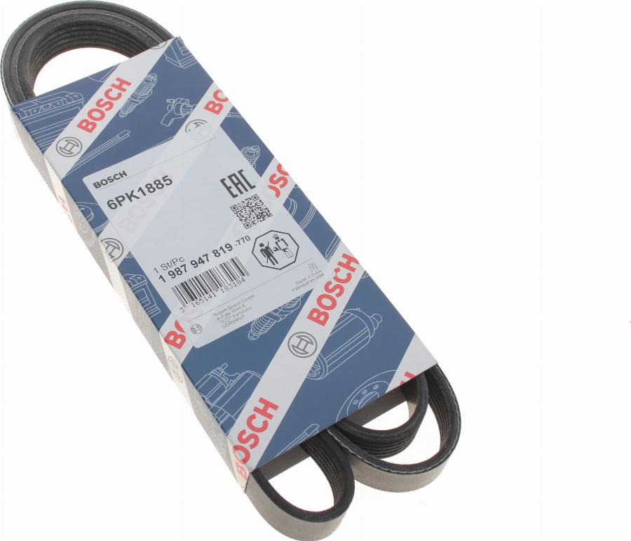 BOSCH 1 987 947 819 - Curea transmisie cu caneluri aaoparts.ro