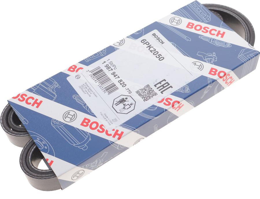 BOSCH 1 987 947 820 - Curea transmisie cu caneluri aaoparts.ro