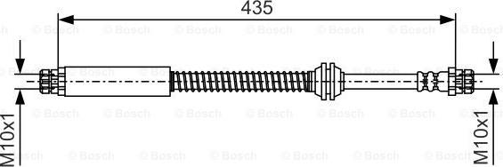 BOSCH 1 987 481 459 - Furtun frana aaoparts.ro