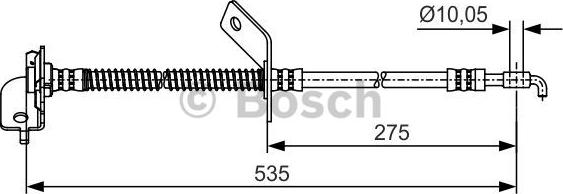 BOSCH 1 987 481 414 - Furtun frana aaoparts.ro