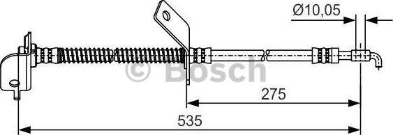 BOSCH 1 987 481 415 - Furtun frana aaoparts.ro