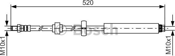 BOSCH 1 987 481 436 - Furtun frana aaoparts.ro