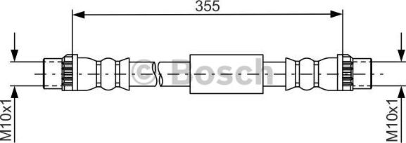 BOSCH 1 987 481 665 - Furtun frana aaoparts.ro