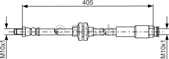 BOSCH 1 987 481 671 - Furtun frana aaoparts.ro