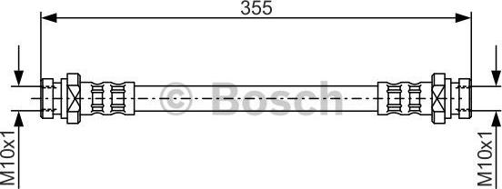 BOSCH 1 987 481 031 - Furtun frana aaoparts.ro