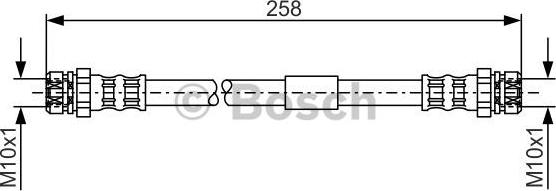 BOSCH 1 987 481 369 - Furtun frana aaoparts.ro